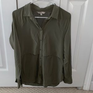 Athleta button down shirt